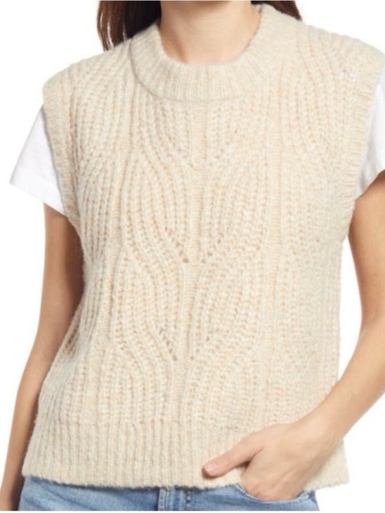 Madewell Sweaters - Madewell Pointelle Knowe Sweater Vest